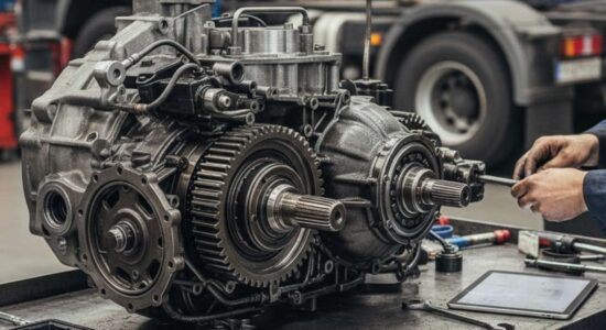 Manutenção de câmbio e diferencial em veículos em Cajamar - JR Diesel Tech